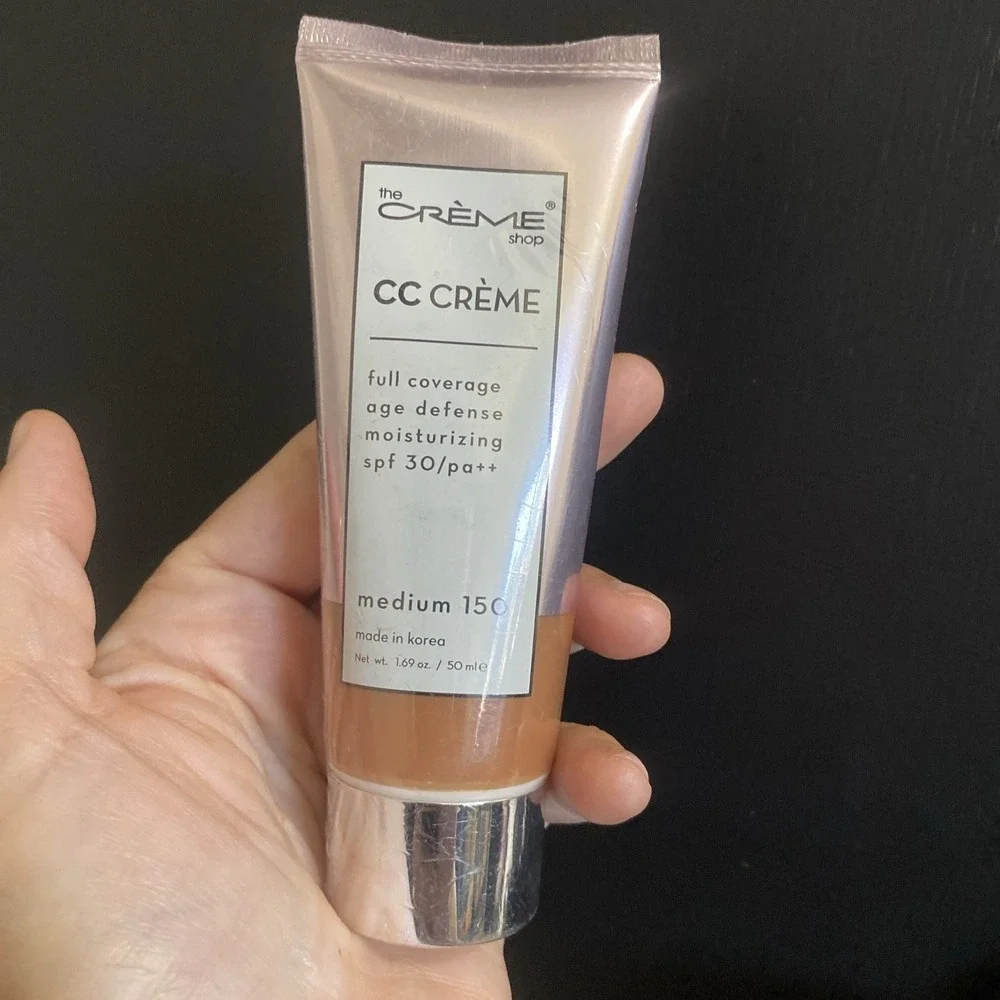 The Crème Shop CC Crème Full Coverage Age Defense Medium 150 Creme Shop